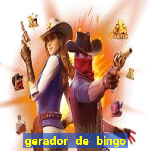 gerador de bingo de palavras